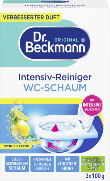 Очиститель Dr.Beckmann для унитаза 3х100 г