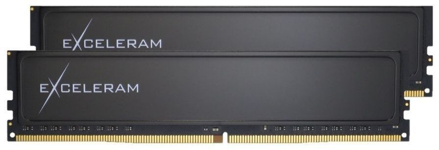 Память для ПК Exceleram DDR4 16GB (2x8GB) 3200 MHz Dark (ED4163216AD) фото1