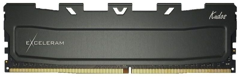 Пам'ять для ПК Exceleram DDR4 8GB 3200 MHz Black Kudos (EKBLACK4083222A) фото1