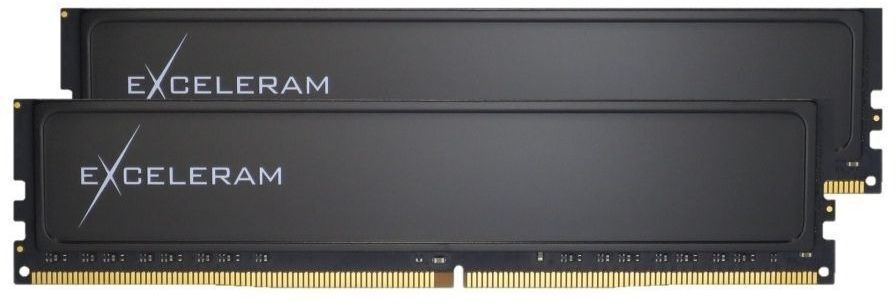 Память для ПК Exceleram DDR4 16GB (2x8GB) 3200 MHz Black Sark (ED4163222AD) фото1