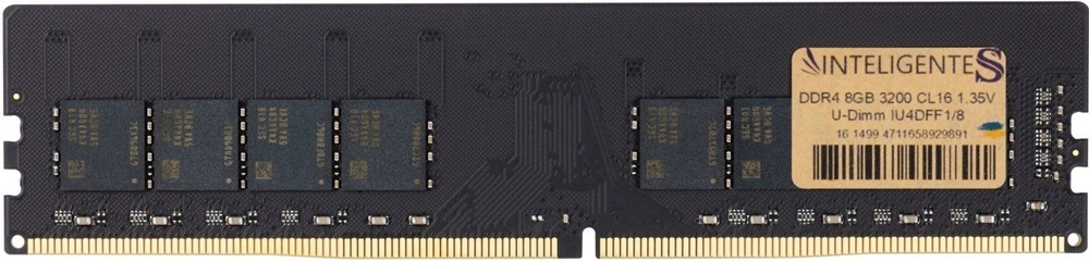 Пам'ять для ПК INTELIGENTES DDR4 8GB 3200 MHz (IU4DFF1/8)фото1