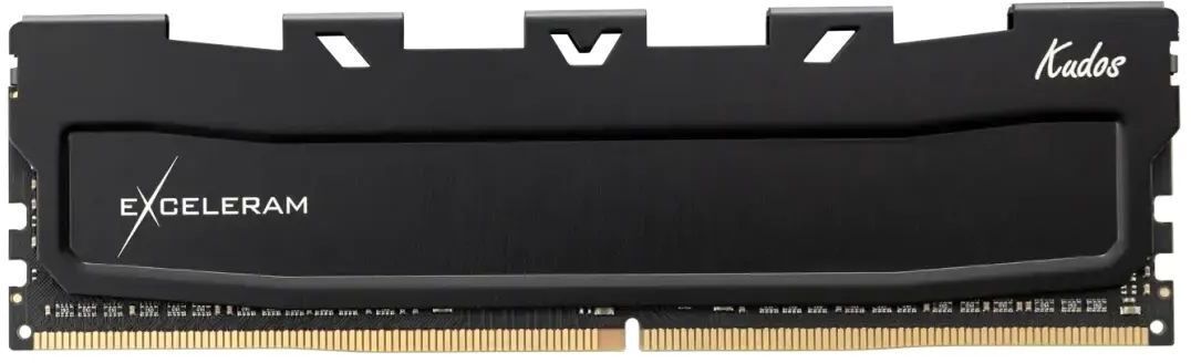 Память для ПК Exceleram DDR5 16GB 6400 MHz Black Kudos (EK50160643039C) фото1