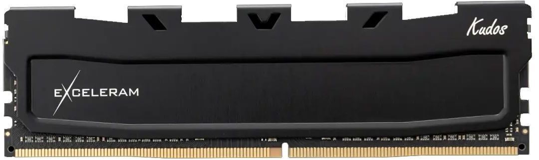 Память для ПК Exceleram DDR5 16GB 6400 MHz Black Kudos (EK50160645252C) фото1