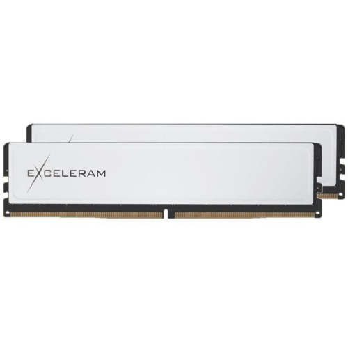 Память для ПК Exceleram DDR5 32GB (2x16GB) 6000 MHz White Sark (EBW50320603638CD)