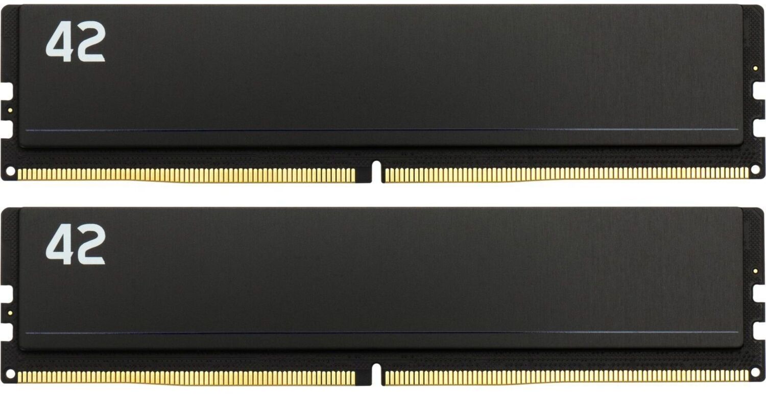 Память для ПК Exceleram DDR5 32GB (2x16GB) 6000 MHz 42-Series (E-42-010D-32)