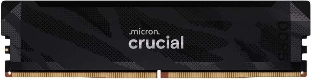 Память для ПК Crucial DDR5 16GB 6400 MHz Pro Black (CP16G64C32U5B