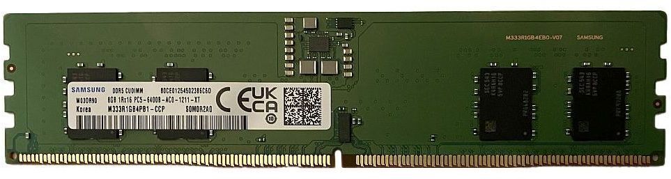 Память для ПК SAMSUNG DDR5 8GB 6400 MHz (M333R1GB4PB1-CCP) фото1