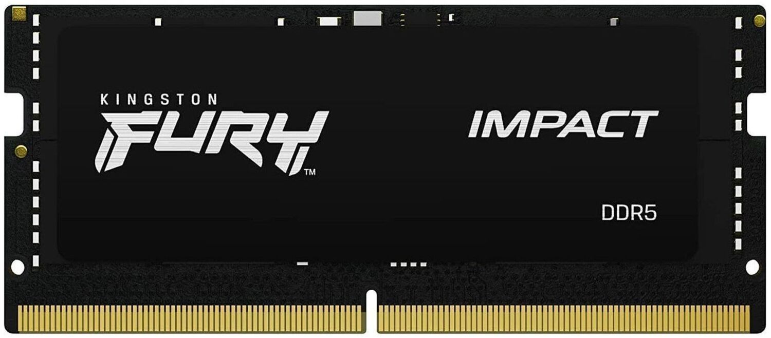 Память для ноутбука Kingston Fury (ex.HyperX) SoDIMM DDR5 16GB 6000 MHz Impact (KF564S38IB-16)