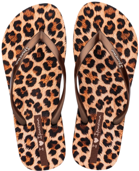 

Вьетнамки женские IPANEMA Animal Print VII 83846_BP653 43 (11 US) бронзовые/коричневые