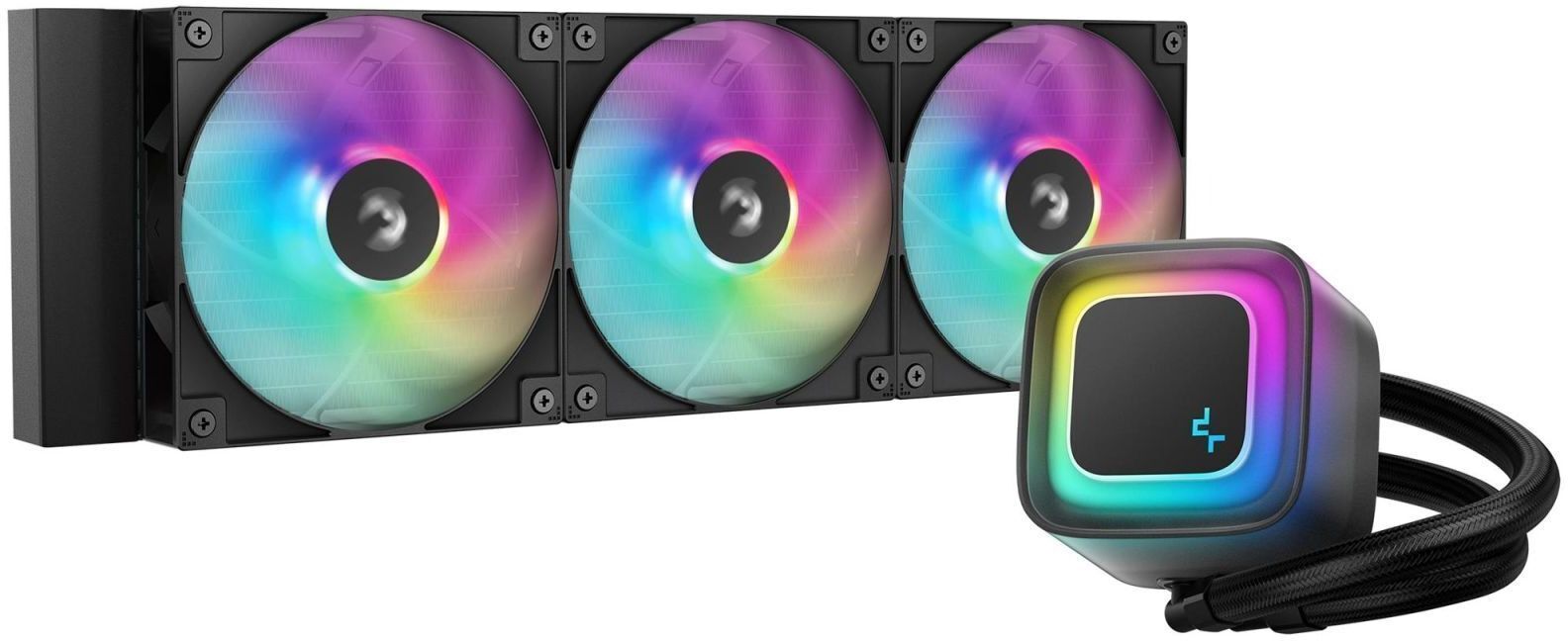 Система водяного охолодження DEEPCOOL LE360 V2 (R-LE360-BKAMMC-G-2) фото1