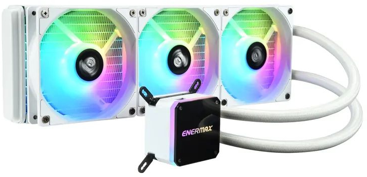 Система водяного охолодження Enermax Liqmax III 360 White ARGB (ELC-LMT360-W-ARGB) фото1