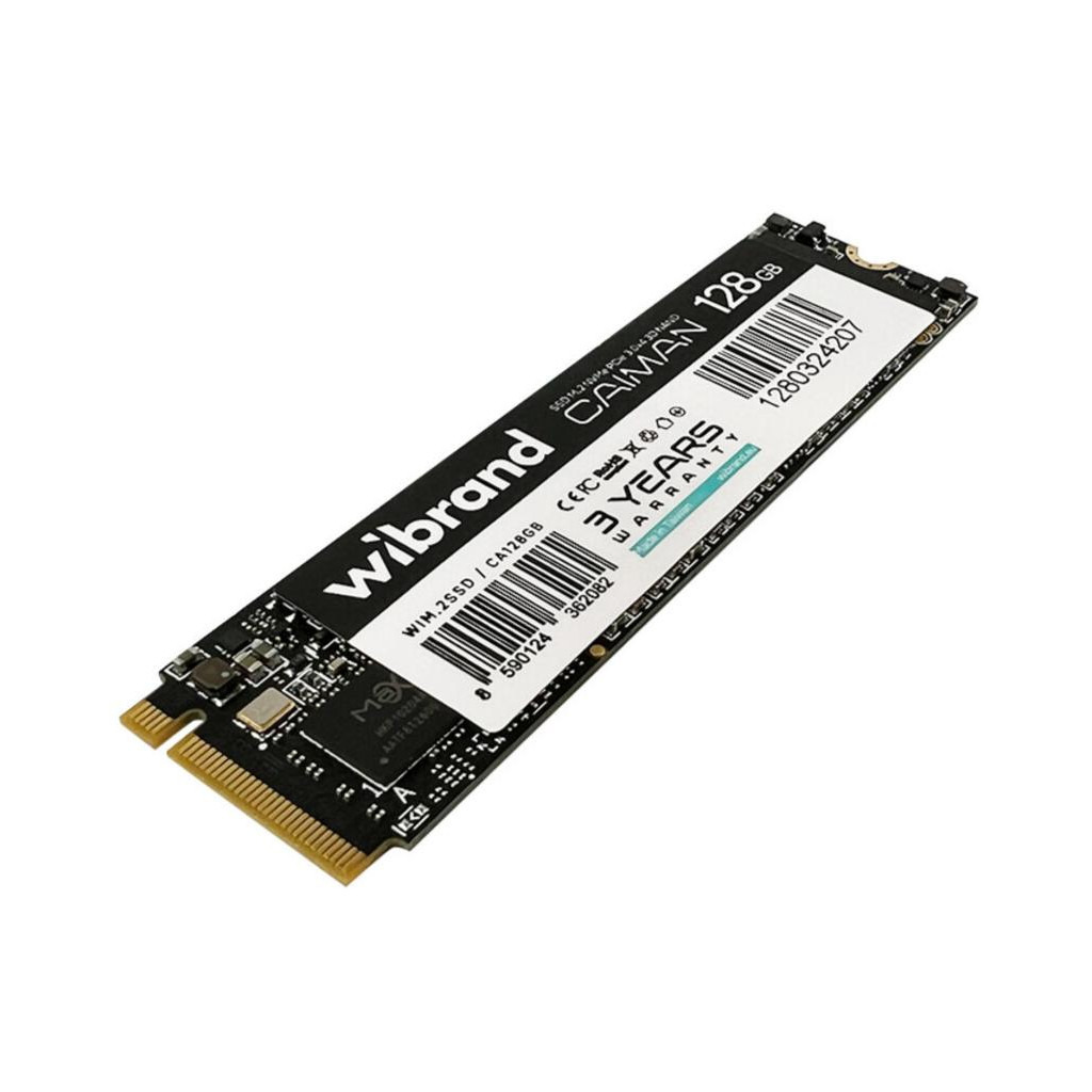 SSD накопитель Wibrand M.2 2280 128GB Caiman (WIM.2SSD/CA128GB) фото1