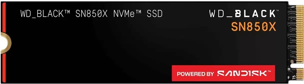 SSD накопичувач WD BLACK M.2 2280 2TB SN850X (WDS200T2X0E-00BCA0) фото1