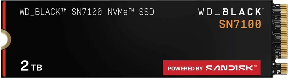

SSD накопитель WD BLACK M.2 2280 2TB SN7100 (WDS200T4X0E-00CJA0)