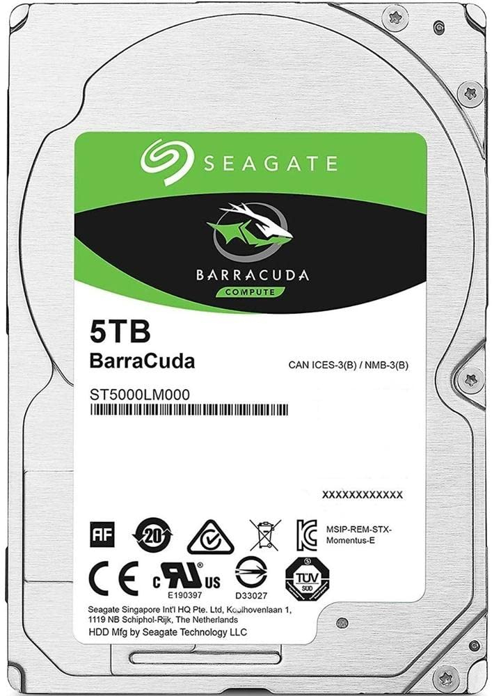 Жесткий диск SEAGATE 2.5" 5TB (ST5000LM000)фото1