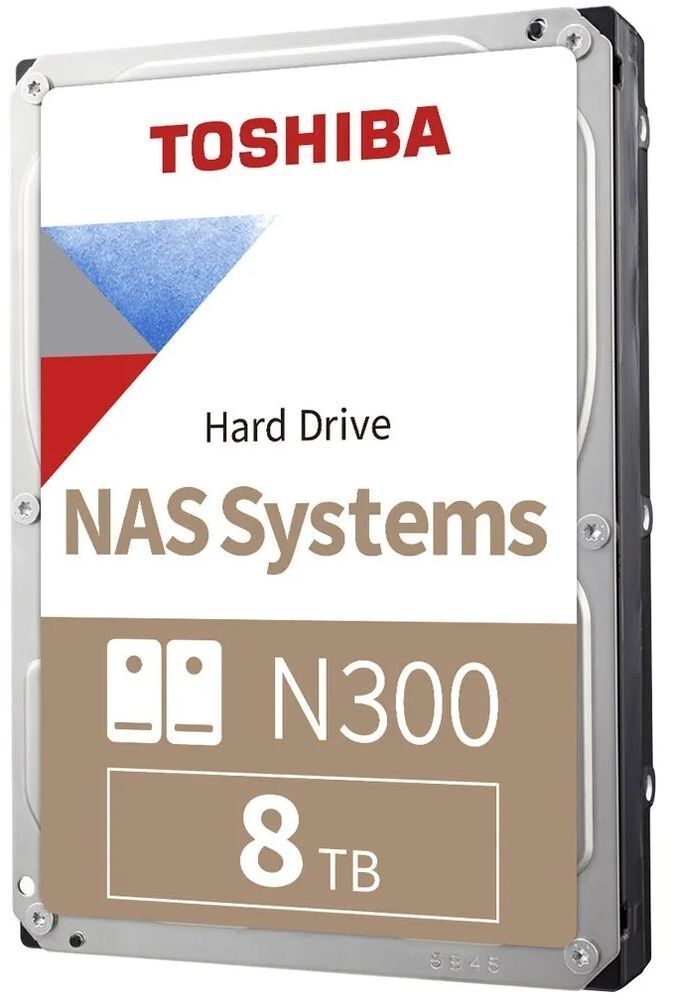 Жесткий диск TOSHIBA 3.5" 8TB N300 (MN10ADA800S) фото 1