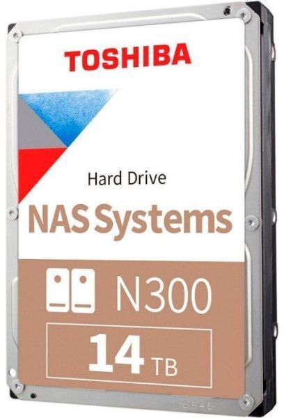 Жесткий диск TOSHIBA 3.5" 14TB N300 (HDWG51EUZSVA) фото 1
