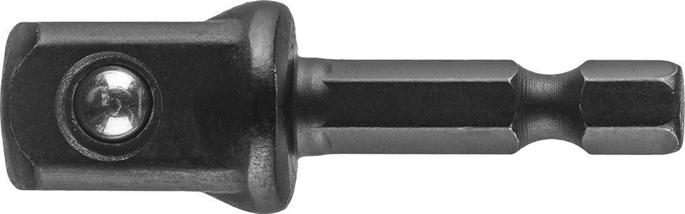 Перехідник Neo Tools 1/4" Hex 1/2" квадрат, ударний, сталь S2 (56-556)фото1