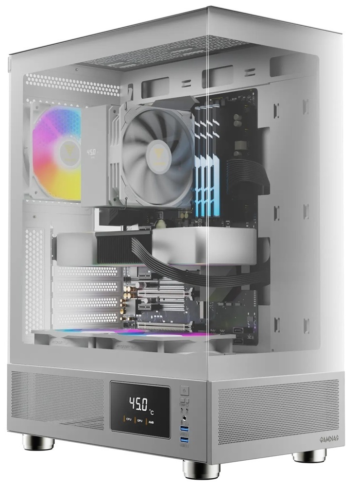 Корпус Gamdias ATLAS E1 White (4711514500257) фото1