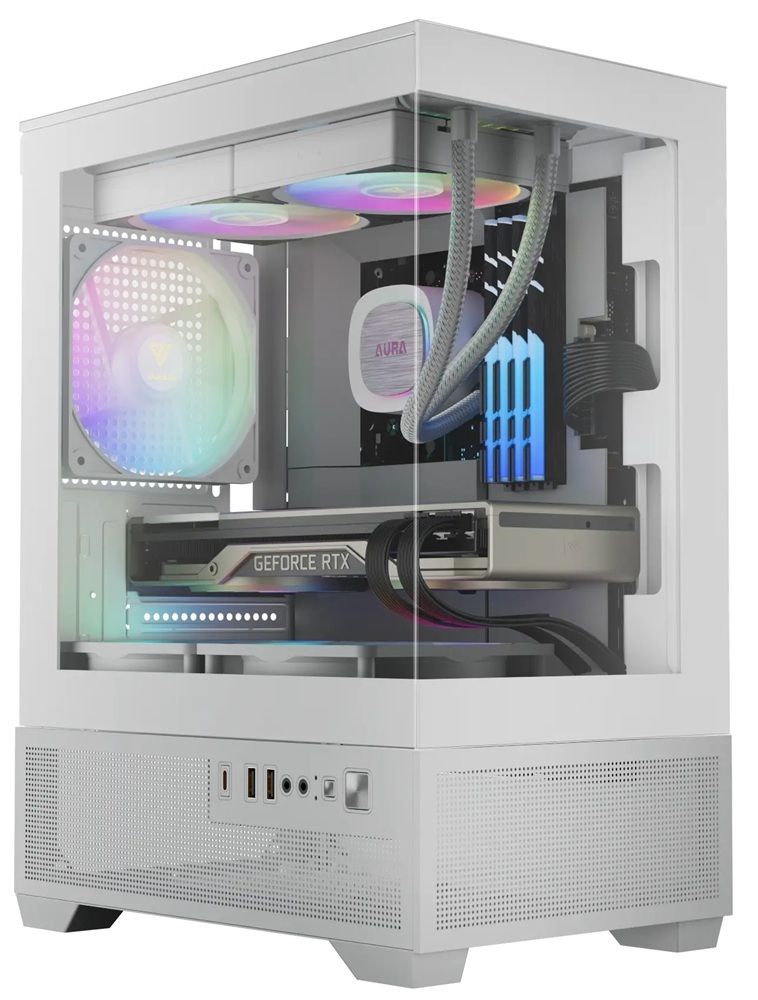 Корпус Gamdias AURA GC9M ELITE White ARGB (4711514503142)