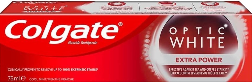 Зубна паста Colgate Optic White Сяюче Відбілювання 75 млфото1