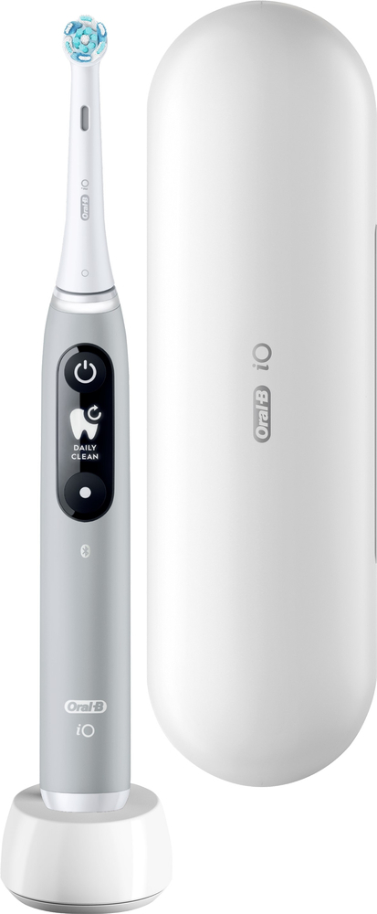 Зубная щетка Braun Oral-B iO Series 6 iOM6.1A6.1K Grey Opal фото 1
