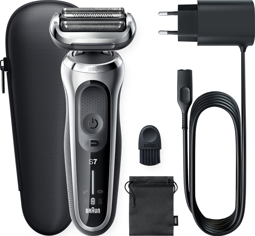 Электробритва Braun Series 7 71-S1000s Silver/Black фото 1
