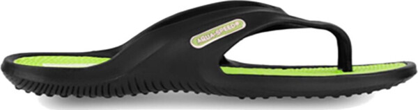 Вьетнамки детские AQUA SPEED Riviera 495-38 24 черные/салатовые фото 