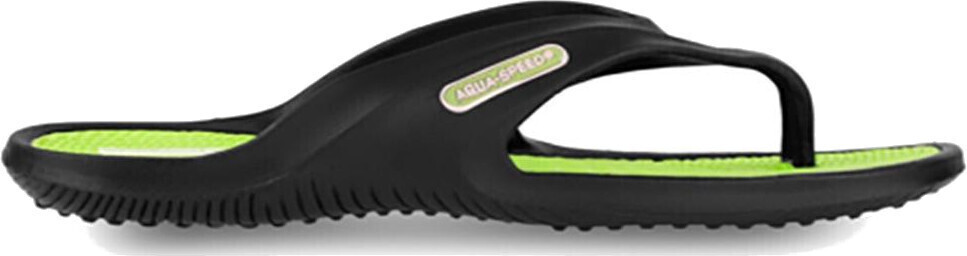 Вьетнамки детские AQUA SPEED Riviera 495-38 30 черные/салатовые
