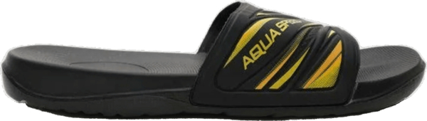Шлепанцы мужские AQUA SPEED Idaho 514-18 41 черные/желтые фото 