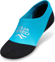 Шкарпетки для басейну дитячі AQUA SPEED Neo Socks 177-01 36-37 чорні/блакитні