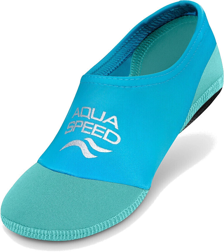 Носки для бассейна детские AQUA SPEED Neo Socks 177-02 26-27 бирюзовые/голубые фото 1