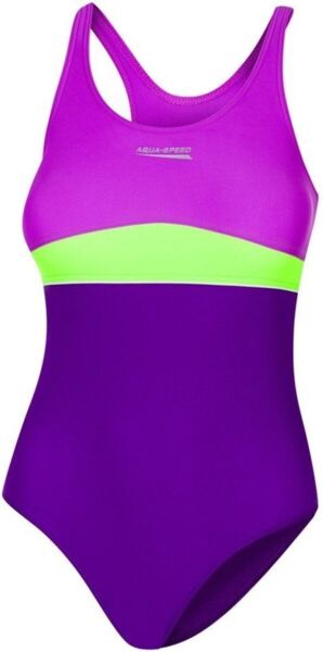 Купальник AQUA SPEED Emily 367-48 128 фиолетовый/зеленый/темно-фиолетовый фото
