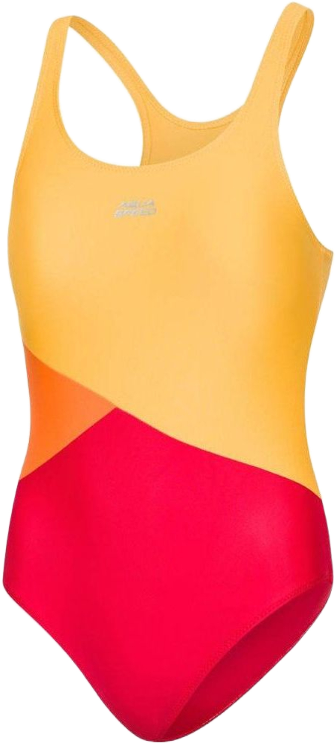 Купальник AQUA SPEED Pola 541-39 122 желтый/красный/оранжевый