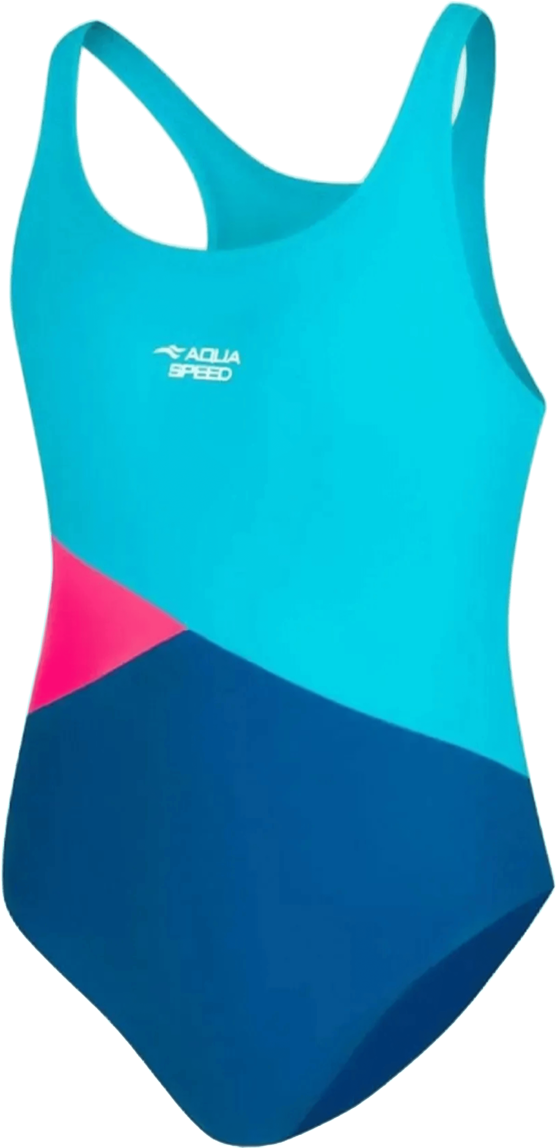 Купальник AQUA SPEED Pola 541-42 158 темно-синий/голубой/розовый фото 1