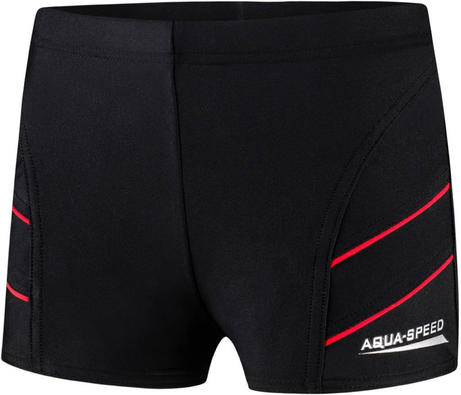 Плавки-боксеры AQUA SPEED Andy 349-16 134 черные красные