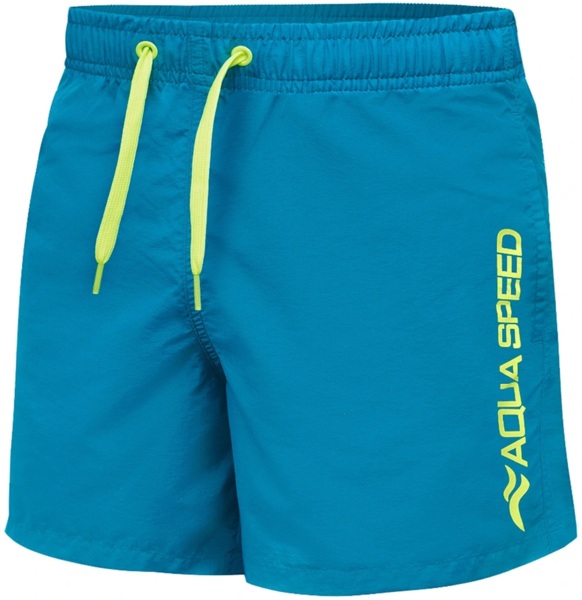 Пляжные шорты для мальчиков AQUA SPEED Owen Junior 750-02 116-128 см голубые фото