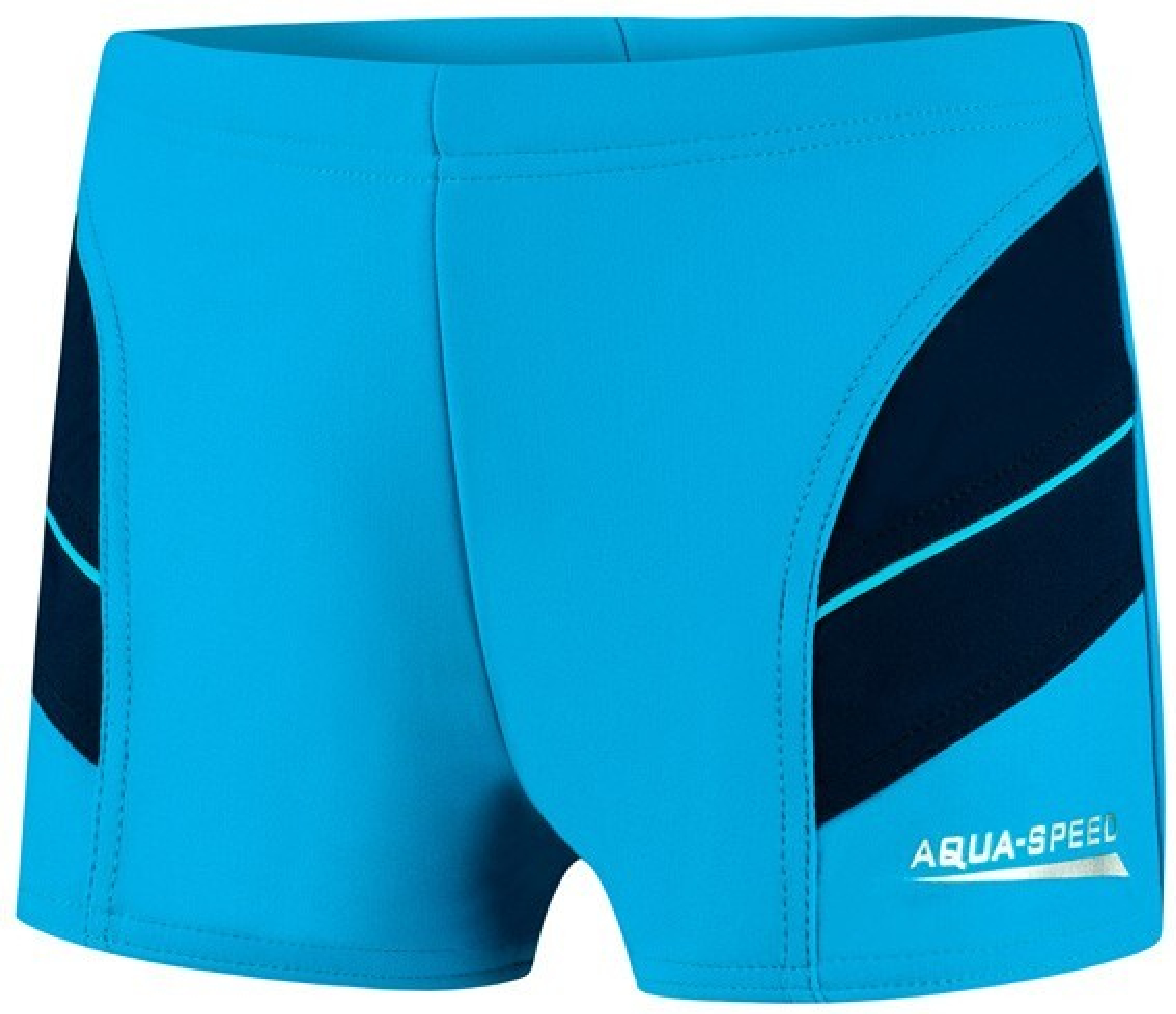 Плавки-боксеры AQUA SPEED Andy 349-24 122 голубые/темно-синие фото 1