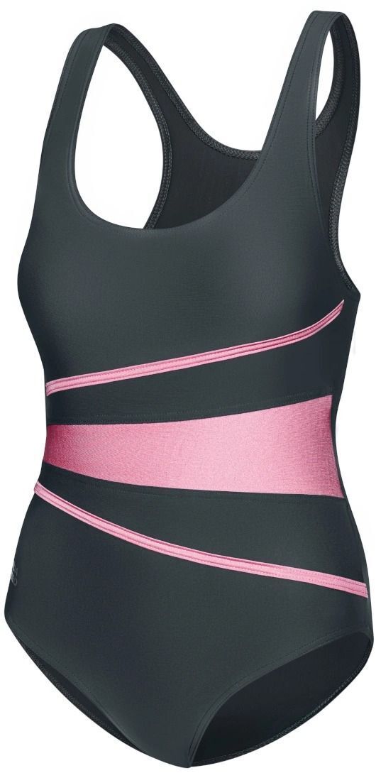 Купальник AQUA SPEED Stella Lady 299-33 36 темно-серый/розовый фото 1