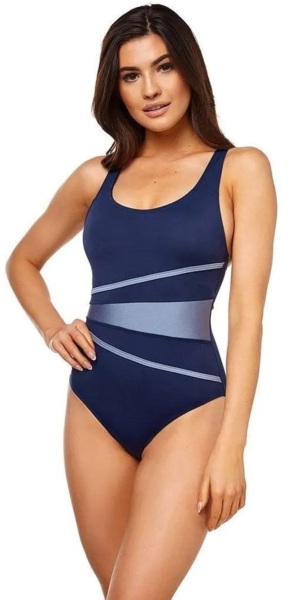 Купальник AQUA SPEED Stella Lady 299-41 40 темно-синій/блакитнийфото
