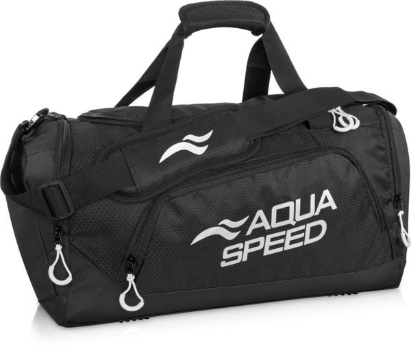 Сумка AQUA SPEED Duffel Bag 141-07 48x25x29см черная фото 