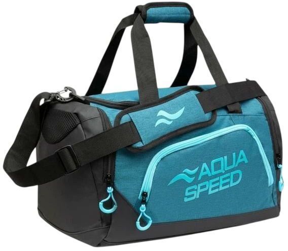 Сумка AQUA SPEED Duffel Bag 141-24 48x25x29см темно-бірюзова