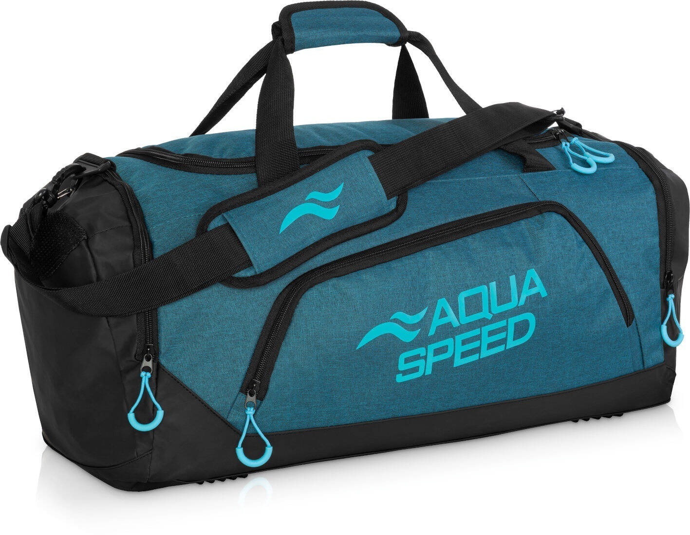 Сумка AQUA SPEED Duffel Bag 141-27 55x26x30см бирюзовая