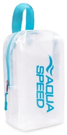 Сумка AQUA SPEED Dry Pouch 757-02 30x21x9 см белая/бирюзовая