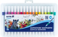 Маркеры акриловые, набор 36шт, Kite Creative (K-1158)