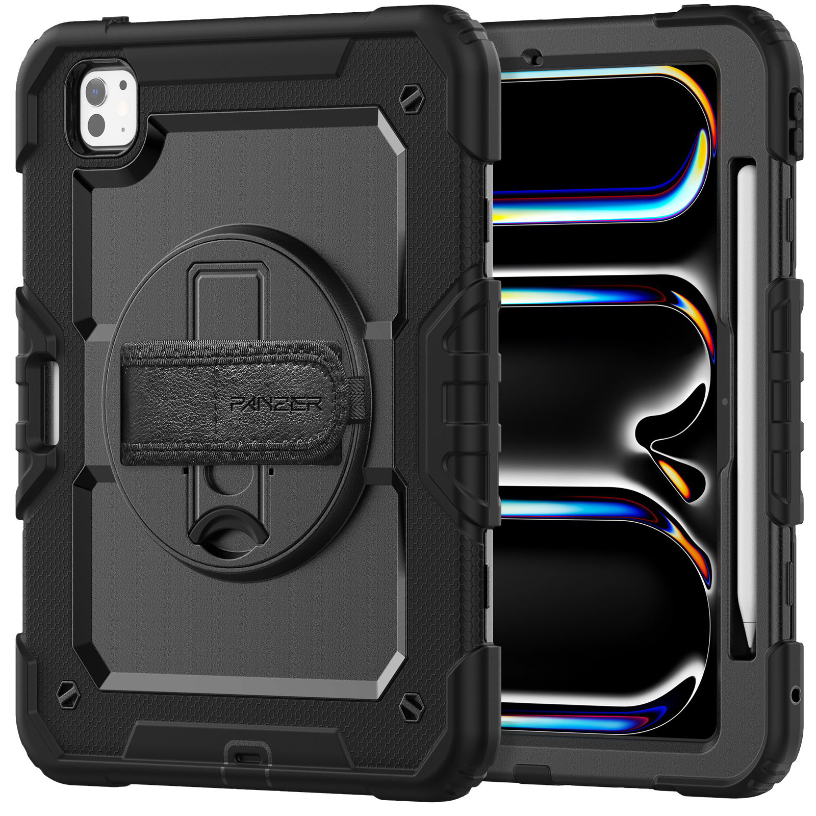 Чехол ArmorStandart Panzer для Apple iPad Pro 11 2025/2024 Black (ARM82527) фото 1