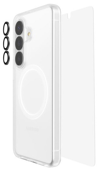 Набор защиты Belkin 3в1 для Samsung Galaxy S26 (стекло, чехол, защита камеры) (1 Pack) (BUA002HQ) фото 1