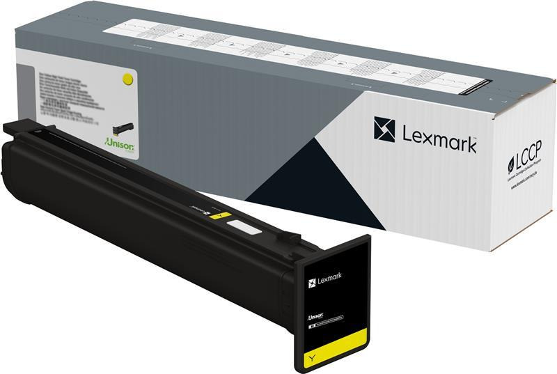 Тонер картридж Xerox Lexmark CX950/951 Yellow (12 000 стор) (77L91Y0)фото1