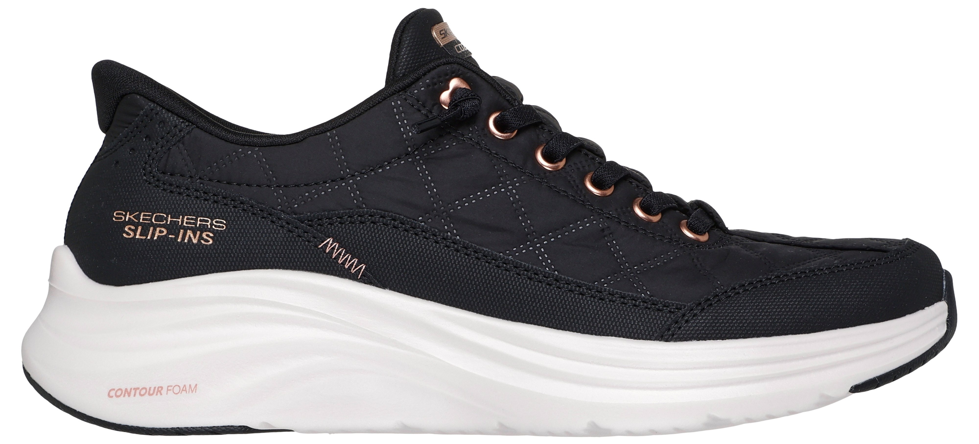 Кроссовки женские Skechers Contour Foam 150413 BKRG 36 (6 US) черные фото 1