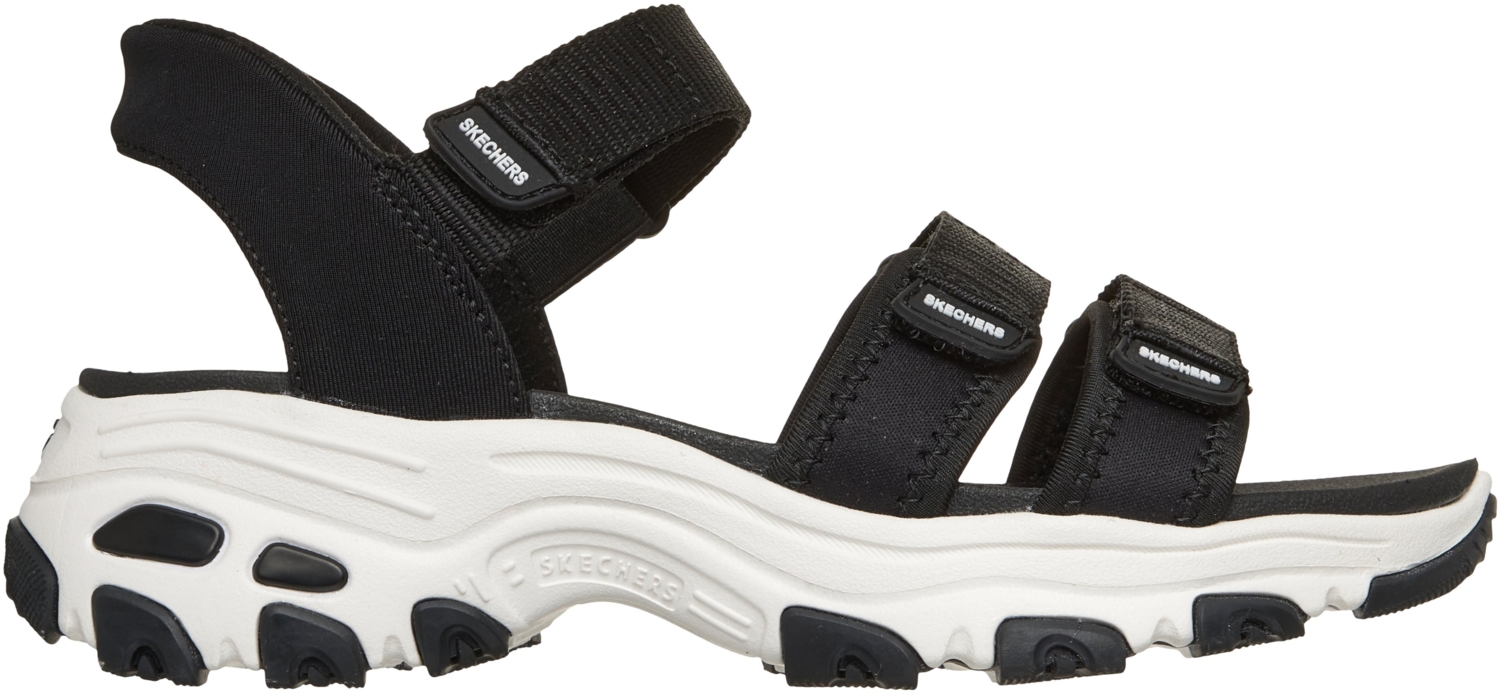 Сандали женские Skechers D'Lites 163651 BLK 37 (7 US) черные